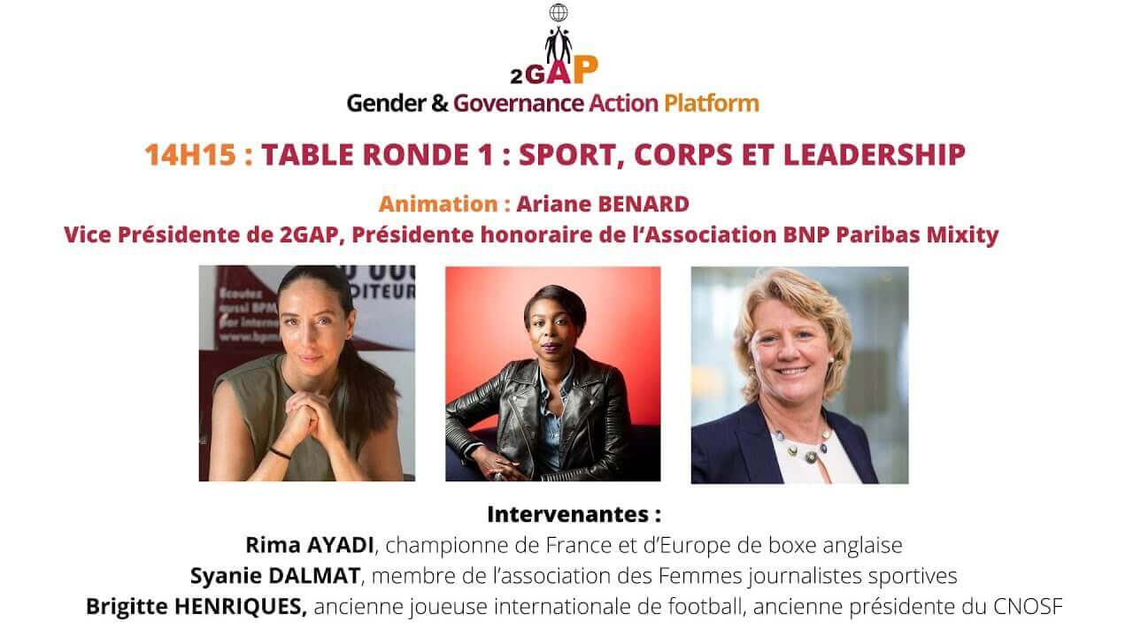 Assises 2GAP 2024 - Table ronde 1 : SPORT, CORPS ET LEADERSHIP (2/6)