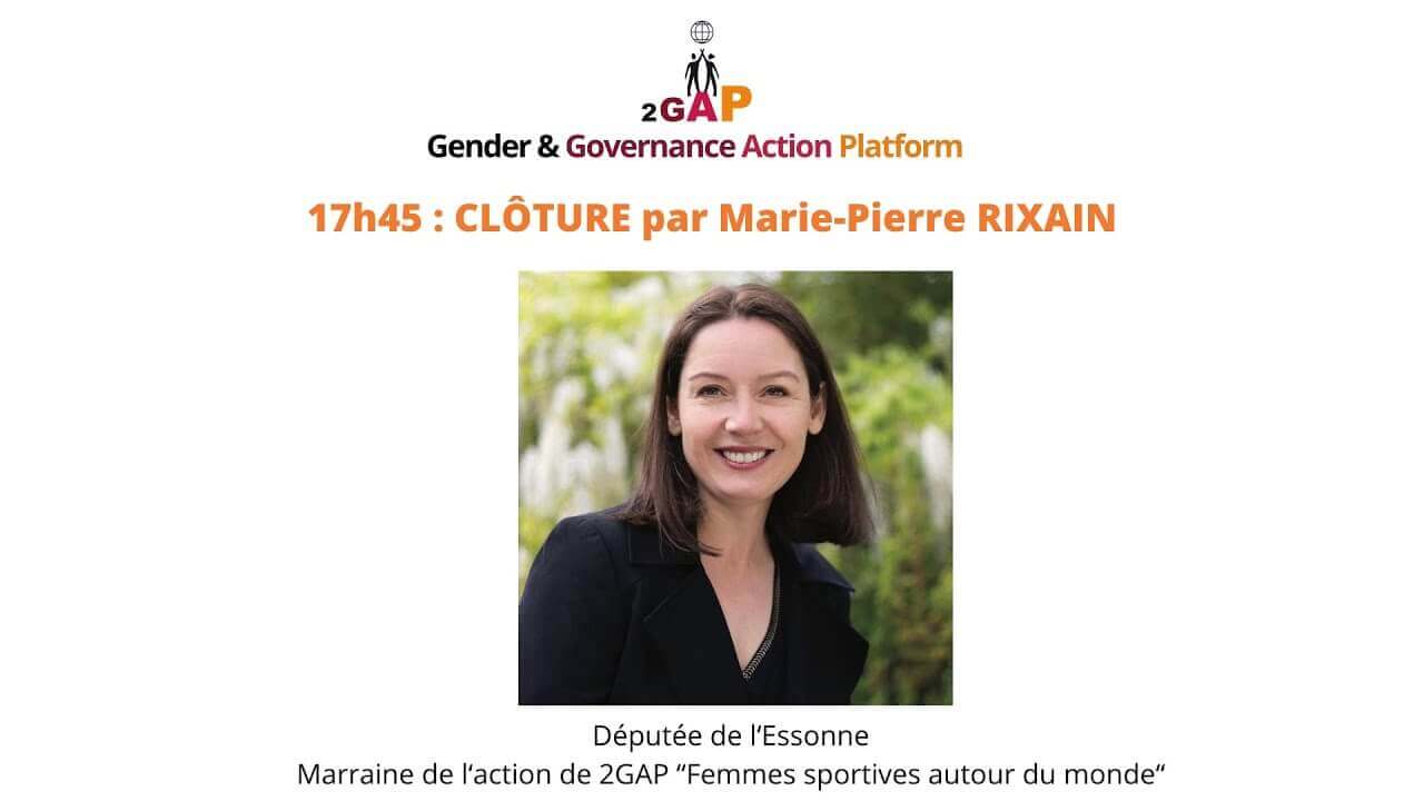 Assises 2GAP 2024 - DISCOURS DE CLÔTURE PAR MARIE-PIERRE RIXAIN (6/6)