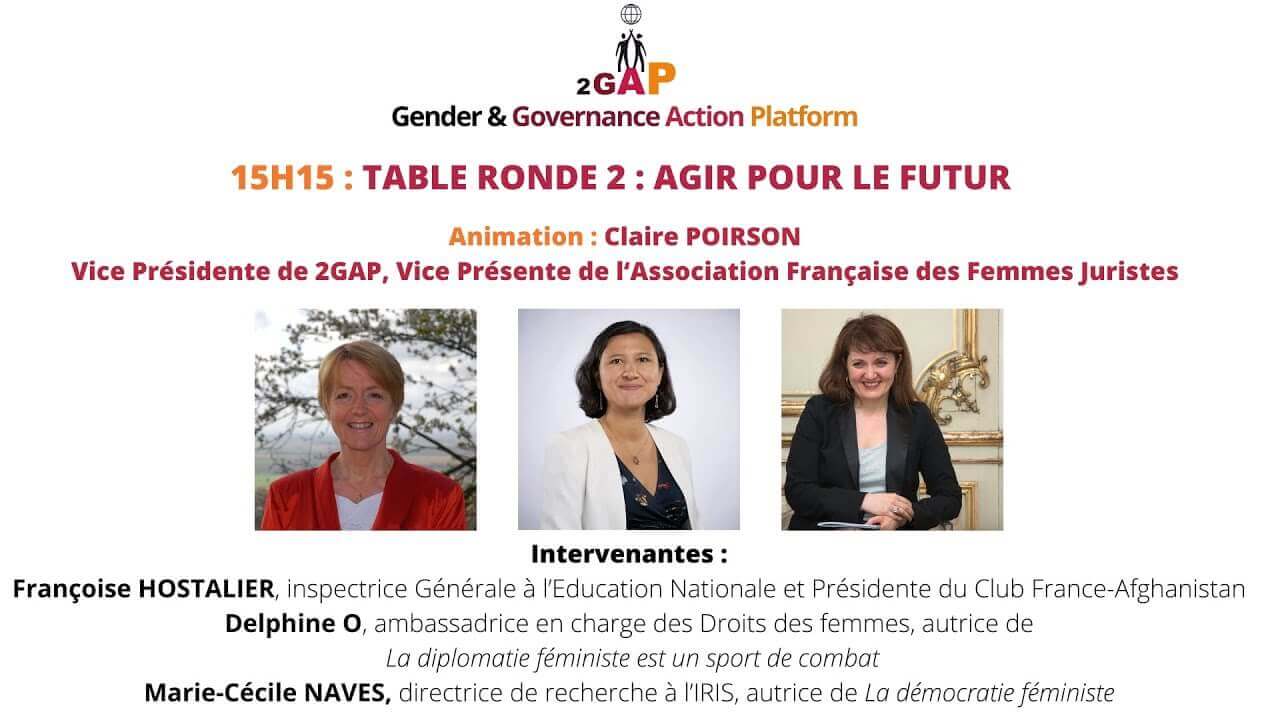 Assises 2GAP 2024 - Table ronde 2 : AGIR POUR LE FUTUR (3/6)