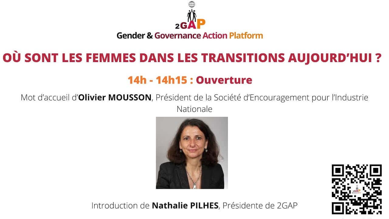 Assises 2GAP 2024 - INTRODUCTION - Où sont les femmes dans les transitions aujourd'hui ? (1/6)