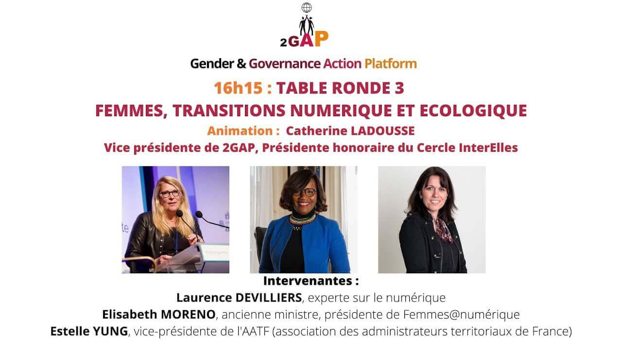 Assises 2GAP 2024 - Table ronde 3 : LES FEMMES DANS LES REVOLUTIONS NUMERIQUES ET ECOLOGIQUES (4/6)